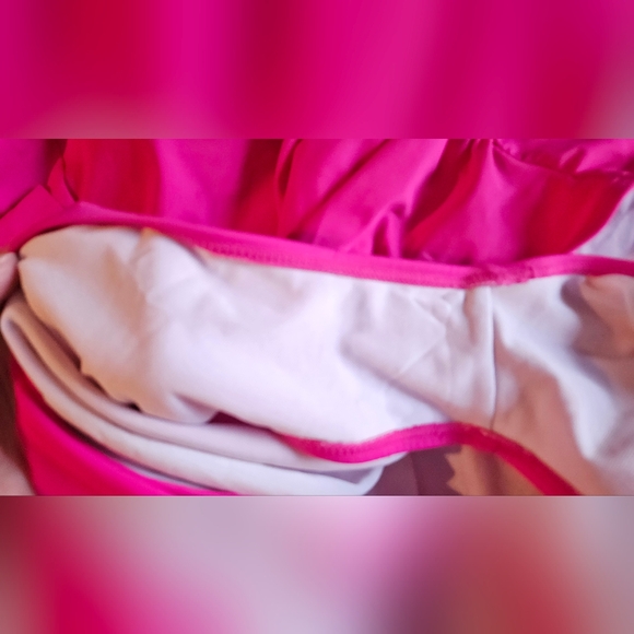 New Ruffle Ruched Convertable Strap Swimsuit Plus Size 24W - Picture 5 of 10